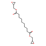 BIS(OXIRAN-2-YLMETHYL) DECANEDIOATE 