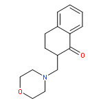 2-(MORPHOLIN-4-YLMETHYL)-3,4-DIHYDRO-2H-NAPHTHALEN-1-ONE 