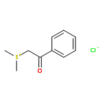 Sulfonium, dimethyl(2-oxo-2-phenylethyl)-, chloride