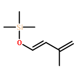 SILANE, TRIMETHYL[[(1E)-3-METHYL-1,3-BUTADIENYL]OXY]-