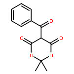 1,3-Dioxane-4,6-dione, 5-benzoyl-2,2-dimethyl-