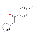 ETHANONE, 1-(4-AMINOPHENYL)-2-(1H-IMIDAZOL-1-YL)-