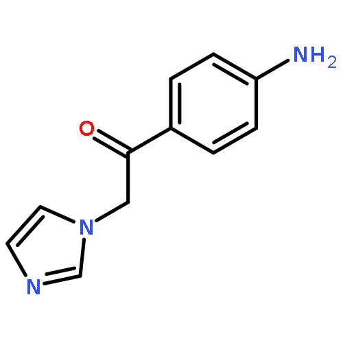 ETHANONE, 1-(4-AMINOPHENYL)-2-(1H-IMIDAZOL-1-YL)-