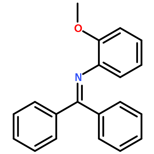 Benzenamine, N-(diphenylmethylene)-2-methoxy-