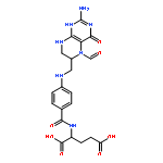 N-[4-({[(6R)-2-amino-5-formyl-4-oxo-1,4,5,6,7,8-hexahydropteridin-6-yl]methyl}amino)benzoyl]-L-glutamic acid