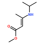 2-Butenoic acid, 3-[(1-methylethyl)amino]-, methyl ester