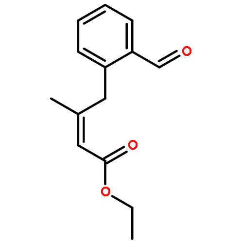 ETHYL 4-(2-FORMYLPHENYL)-3-METHYLBUT-2-ENOATE 