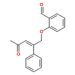 Benzaldehyde, 2-[[(2E)-4-oxo-2-phenyl-2-pentenyl]oxy]-