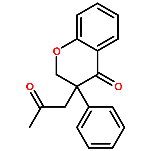 (3R)-3-(2-OXOPROPYL)-3-PHENYL-2H-CHROMEN-4-ONE 