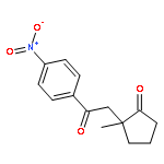 (2S)-2-METHYL-2-[2-(4-NITROPHENYL)-2-OXOETHYL]CYCLOPENTAN-1-ONE 