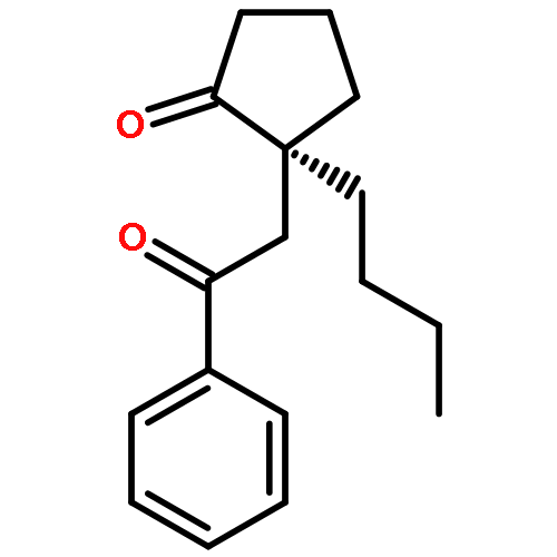 (2S)-2-BUTYL-2-PHENACYLCYCLOPENTAN-1-ONE 