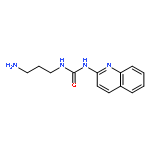 UREA, N-(3-AMINOPROPYL)-N'-2-QUINOLINYL-