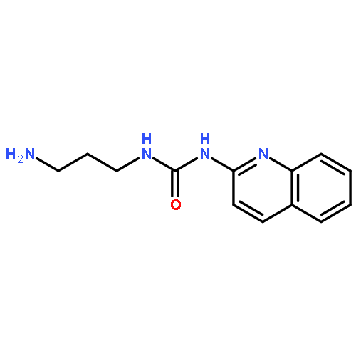 UREA, N-(3-AMINOPROPYL)-N'-2-QUINOLINYL-