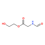 GLYCINE, N-FORMYL-, 2-HYDROXYETHYL ESTER