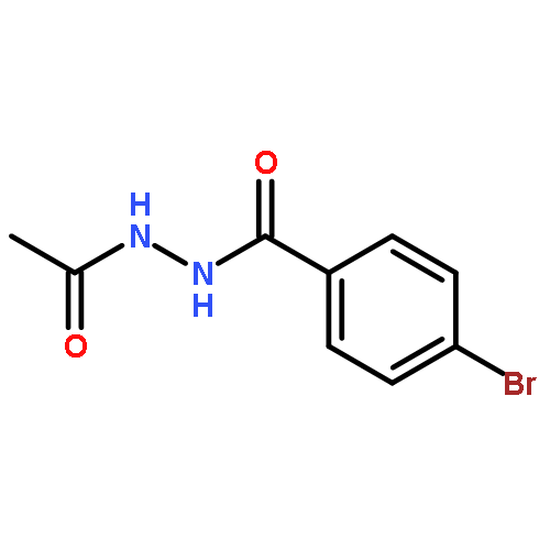 BENZOIC ACID, P-BROMO-, ACETOXYHYDRAZIDE 