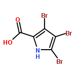 3,4,5-TRIBROMO-1H-PYRROLE-2-CARBOXYLIC ACID 