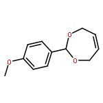 2-(4-METHOXYPHENYL)-4,7-DIHYDRO-1,3-DIOXEPINE 