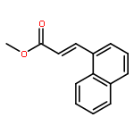 2-Propenoic acid, 3-(1-naphthalenyl)-, methyl ester