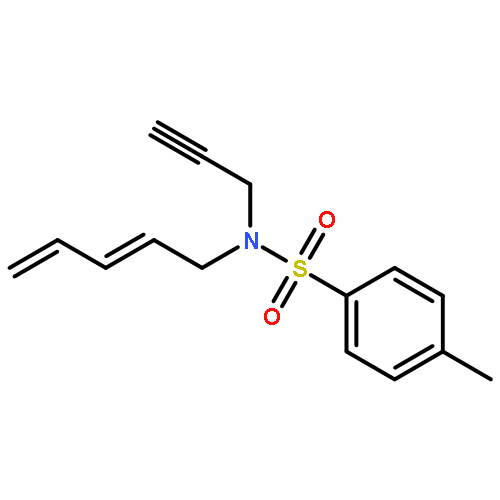 Benzenesulfonamide, 4-methyl-N-(2E)-2,4-pentadienyl-N-2-propynyl-