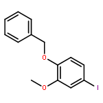 4-IODO-2-METHOXY-1-PHENYLMETHOXYBENZENE 