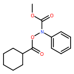 Carbamic acid, [(cyclohexylcarbonyl)oxy]phenyl-, methyl ester