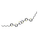 Thiazolo[5,4-d]thiazole, bis(5'-hexyl[2,2'-bithiophen]-5-yl)-