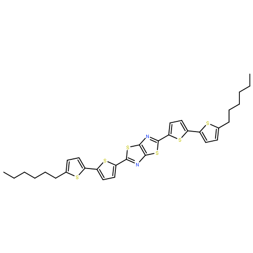 Thiazolo[5,4-d]thiazole, bis(5'-hexyl[2,2'-bithiophen]-5-yl)-