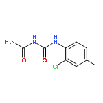 Imidodicarbonic diamide, N-(2-chloro-4-iodophenyl)-