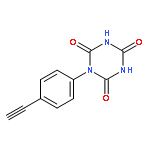 1,3,5-TRIAZINE-2,4,6(1H,3H,5H)-TRIONE, 1-(4-ETHYNYLPHENYL)-