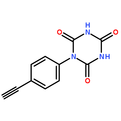 1,3,5-TRIAZINE-2,4,6(1H,3H,5H)-TRIONE, 1-(4-ETHYNYLPHENYL)-