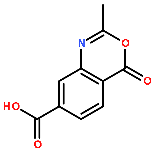 4H-3,1-Benzoxazine-7-carboxylic acid, 2-methyl-4-oxo-