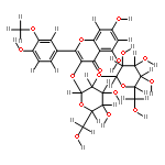 3-O-[beta-D-Glucopyranosyl-(1?2)-beta-D-galactopyranoside]-3,4',5,7-Tetrahydroxy-3'-methoxyflavone