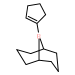 9-BORABICYCLO[3.3.1]NONANE, 9-(1-CYCLOPENTEN-1-YL)-