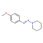 Piperidine, 1-[(4-methoxyphenyl)azo]-