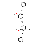 Benzene,1,3-dimethoxy-5-[(1E)-2-[3-methoxy-4-(phenylmethoxy)phenyl]ethenyl]-2-(phenylmethoxy)-