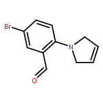 Benzaldehyde, 5-bromo-2-(2,5-dihydro-1H-pyrrol-1-yl)-