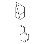 Tricyclo[3.3.1.13,7]decane, 1-(phenylethenyl)-