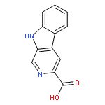 9H-PYRIDO[3,4-B]INDOLE-3-CARBOXYLIC ACID 