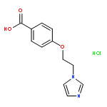 4-(2-IMIDAZOL-1-YLETHOXY)BENZOIC ACID;HYDROCHLORIDE 