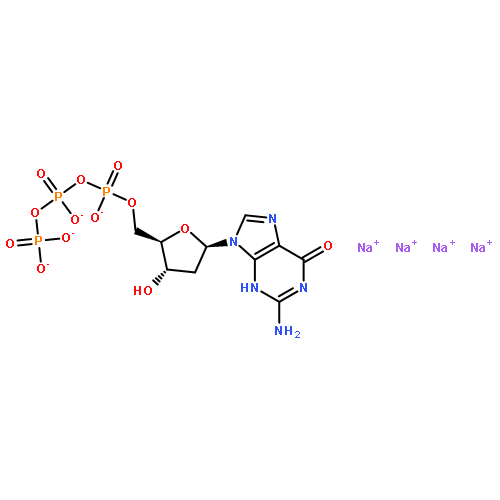 Guanosine5'-(tetrahydrogen triphosphate), 2'-deoxy-, tetrasodium salt (9CI)