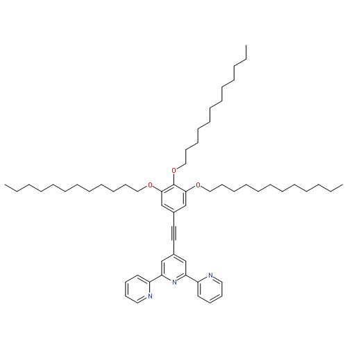 2,2':6',2''-Terpyridine, 4'-[[3,4,5-tris(dodecyloxy)phenyl]ethynyl]-