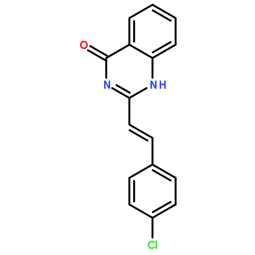 4(1H)-Quinazolinone, 2-[(1E)-2-(4-chlorophenyl)ethenyl]-