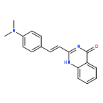 4(1H)-Quinazolinone, 2-[(1E)-2-[4-(dimethylamino)phenyl]ethenyl]-