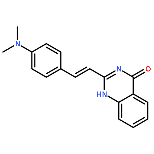 4(1H)-Quinazolinone, 2-[(1E)-2-[4-(dimethylamino)phenyl]ethenyl]-