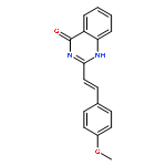 4(1H)-Quinazolinone, 2-[(1E)-2-(4-methoxyphenyl)ethenyl]-