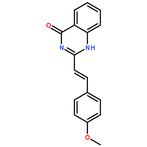 4(1H)-Quinazolinone, 2-[(1E)-2-(4-methoxyphenyl)ethenyl]-