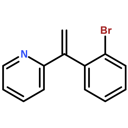 Pyridine, 2-[1-(2-bromophenyl)ethenyl]-