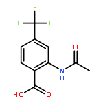 Benzoic acid, 2-(acetylamino)-4-(trifluoromethyl)-