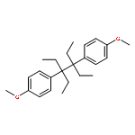 Benzene, 1,1'-(1,1,2,2-tetraethyl-1,2-ethanediyl)bis[4-methoxy-