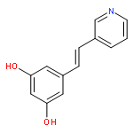 1,3-Benzenediol, 5-[(1E)-2-(3-pyridinyl)ethenyl]- (9CI)